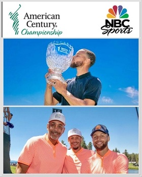 <b>STEPHEN CURRY RETURNS TO THE AMERICAN CENTURY GOLF CHAMPIONSHIP JULY 9-13 </B>